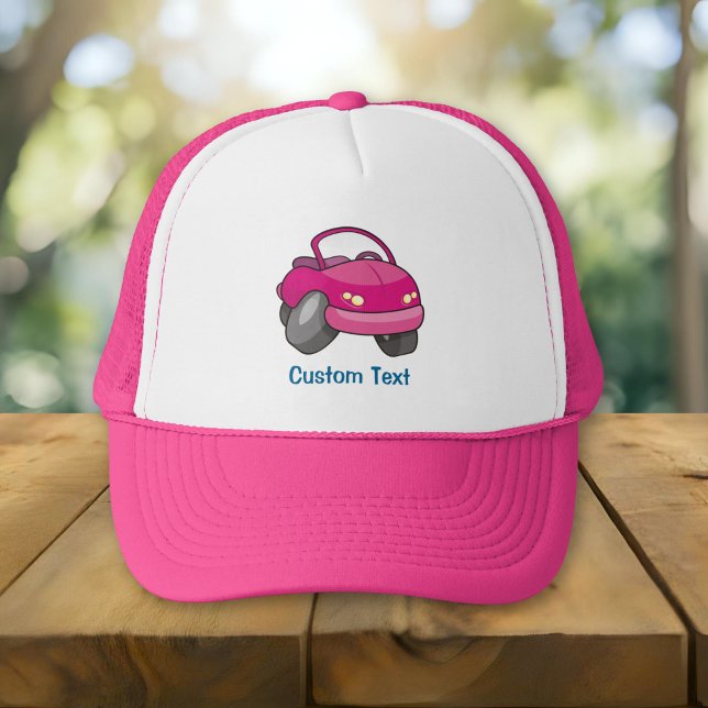 Gorra de camionero de coche de dibujos animados ro (Subido por el creador)