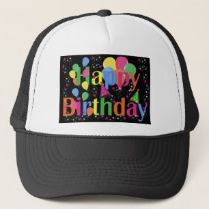 Gorra De Camionero 🎂 de cumpleaños feliz