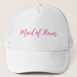 Gorra de camionero de dama de honor – Diseño de le