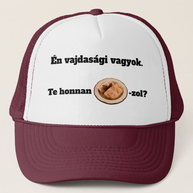 Gorra De Camionero ¿De dónde ERES? mici (Anverso)