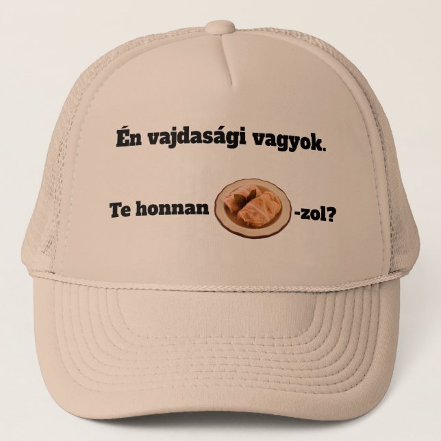 Gorra De Camionero ¿De dónde ERES? mici (Anverso)