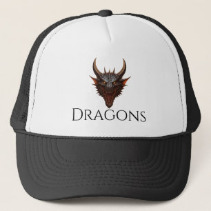 Gorra de camionero de dragón