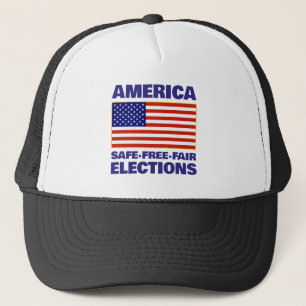 Gorra de camionero de elecciones americanas