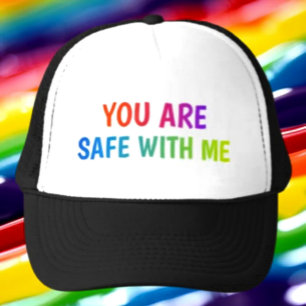Gorra de camionero de Espacio Seguro – Estás segur