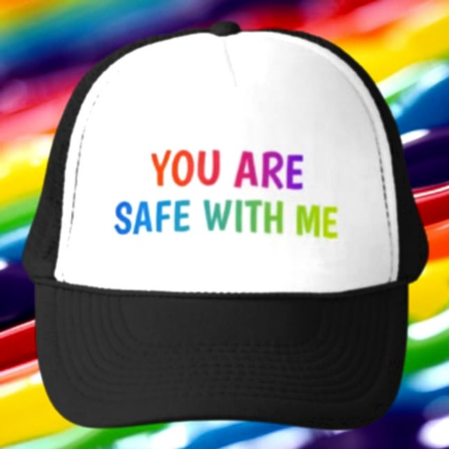Gorra de camionero de Espacio Seguro – Estás segur (Subido por el creador)