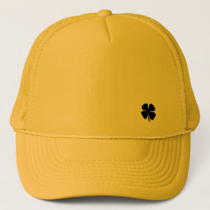 Gorra de camionero de espuma amarilla Black Clover