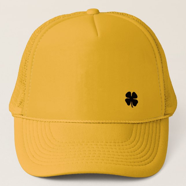 Gorra de camionero de espuma amarilla Black Clover (Anverso)