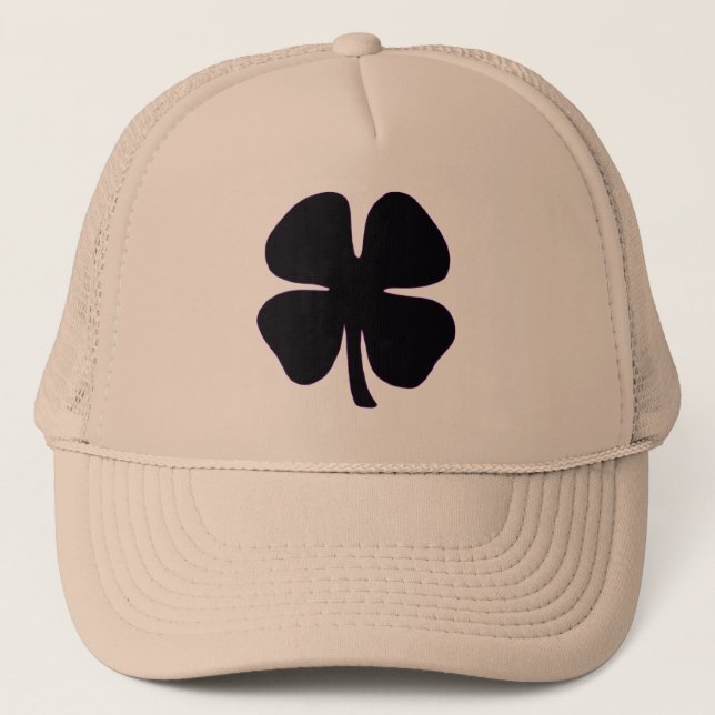 Gorra de camionero de espuma caqui Black Clover (Anverso)