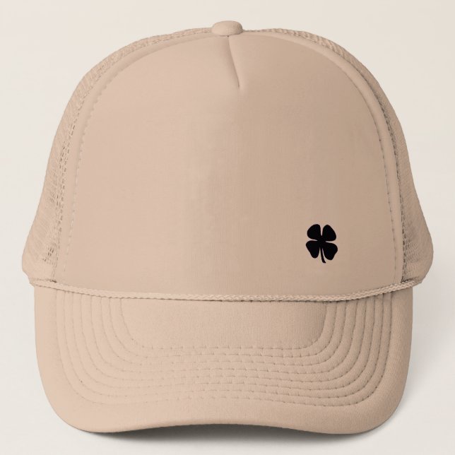 Gorra de camionero de espuma caqui Black Clover (Anverso)