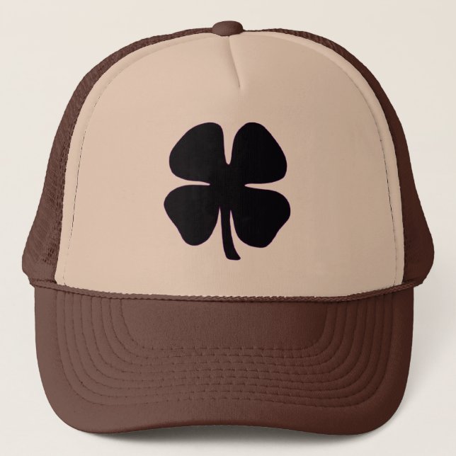 Gorra de camionero de espuma marrón y bronceada de (Anverso)