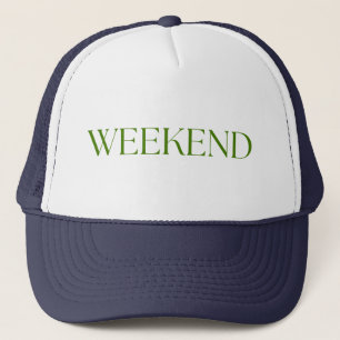 Gorra de camionero de fin de semana