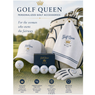 Gorra de camionero de golf personalizada para ella
