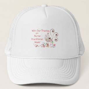 Gorra De Camionero De grupo, feliz semana de enfermeras practicantes