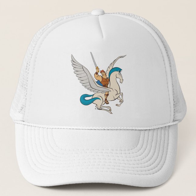 Gorra de camionero de Hércules montando Pegaso (Anverso)