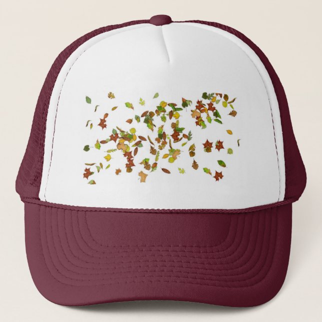 GORRA DE CAMIONERO DE HOJAS DE OTÑO (Anverso)