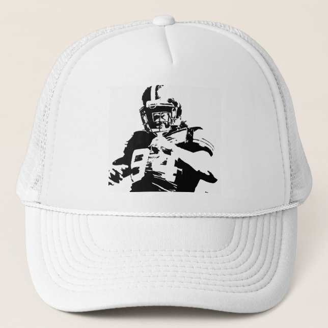 Gorra de camionero de jugador de fútbol  (Anverso)