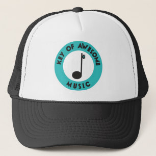 Gorra de camionero de Key of Awesome Music
