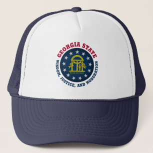 Gorra de camionero de la bandera del estado de mel
