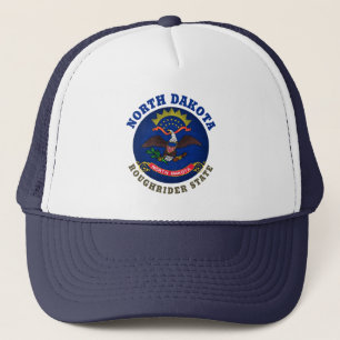 GORRA DE CAMIONERO DE LA BANDERA DEL ESTADO ROUGHR