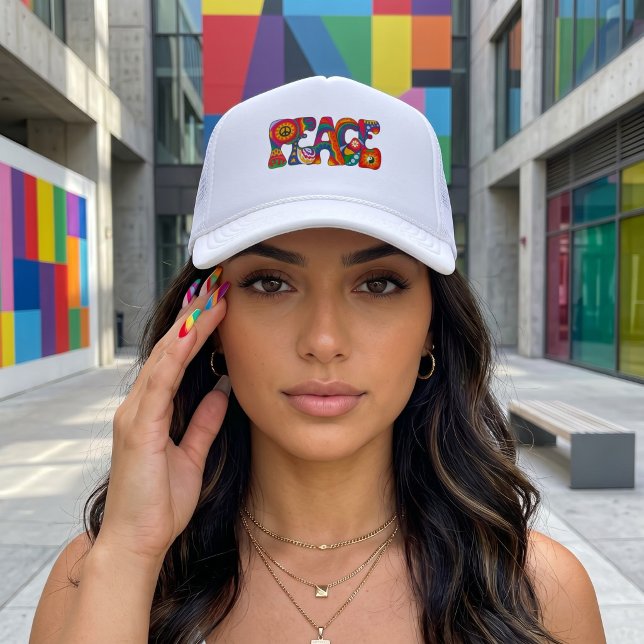 Gorra de camionero de la paz (Subido por el creador)
