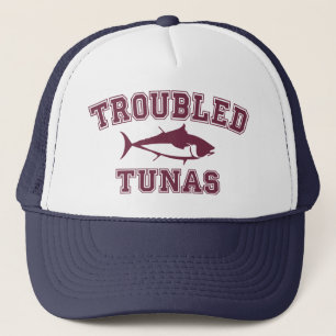 Gorra De Camionero De la pesca deportiva del atún del golpe