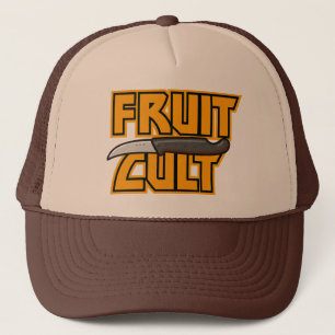 Gorra de camionero de la secta de la fruta