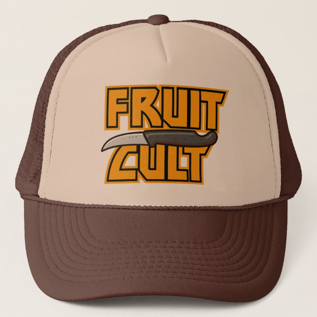 Gorra de camionero de la secta de la fruta (Anverso)