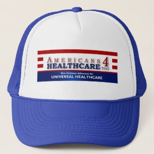 Gorra De Camionero De los americanos 4 de la atención sanitaria