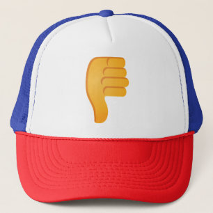 Gorra De Camionero De los pulgares emoji abajo