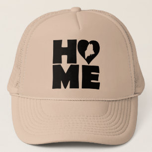 Gorra de camionero de Maine Home Heart State