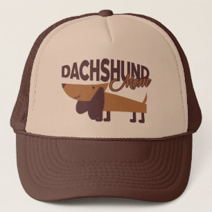 Gorra de camionero de mamá de Dachshund