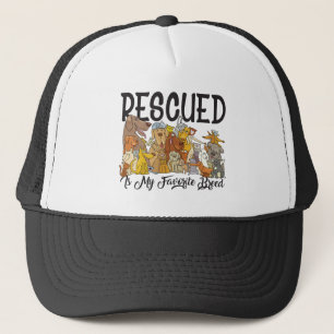 Gorra de camionero de mi raza favorita rescatada