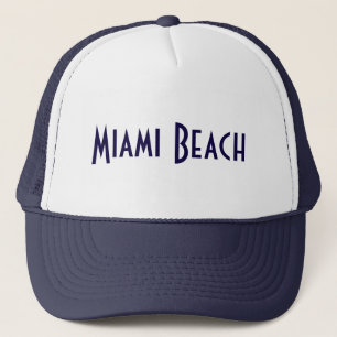 Gorra de camionero de Miami Beach