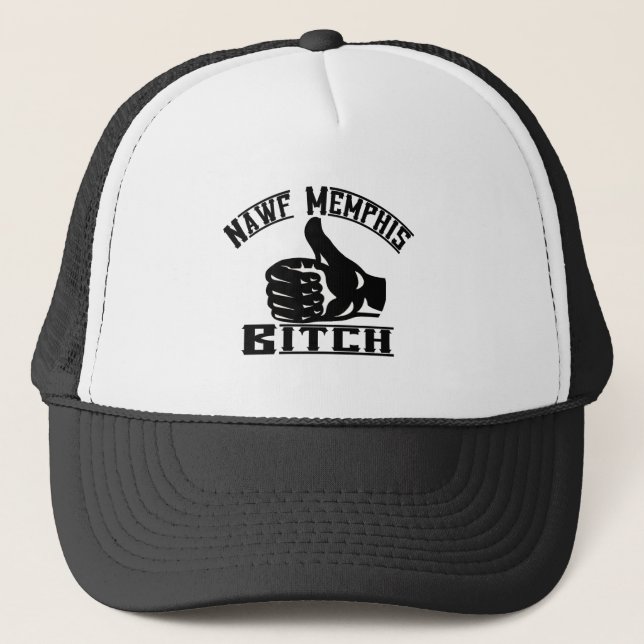 Gorra De Camionero **** de Nawf (norte) Memphis B (Anverso)