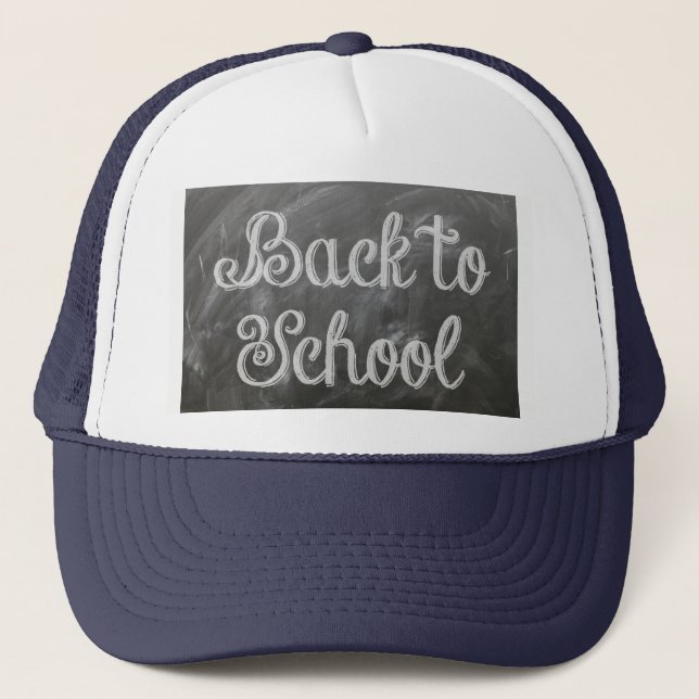Gorra De Camionero De nuevo a escuela (Anverso)