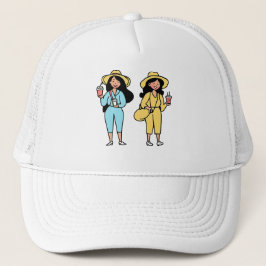 Gorra De Camionero De piel clara