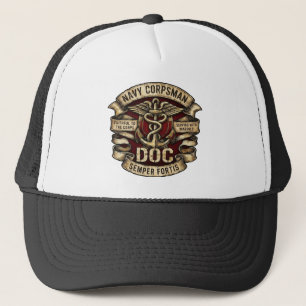 Gorra de camionero de Sanitario de la Marina