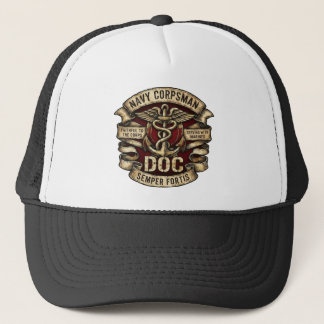 Gorra de camionero de Sanitario de la Marina 