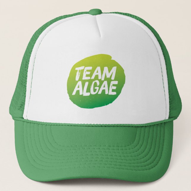 Gorra de camionero de Team Algae (Anverso)
