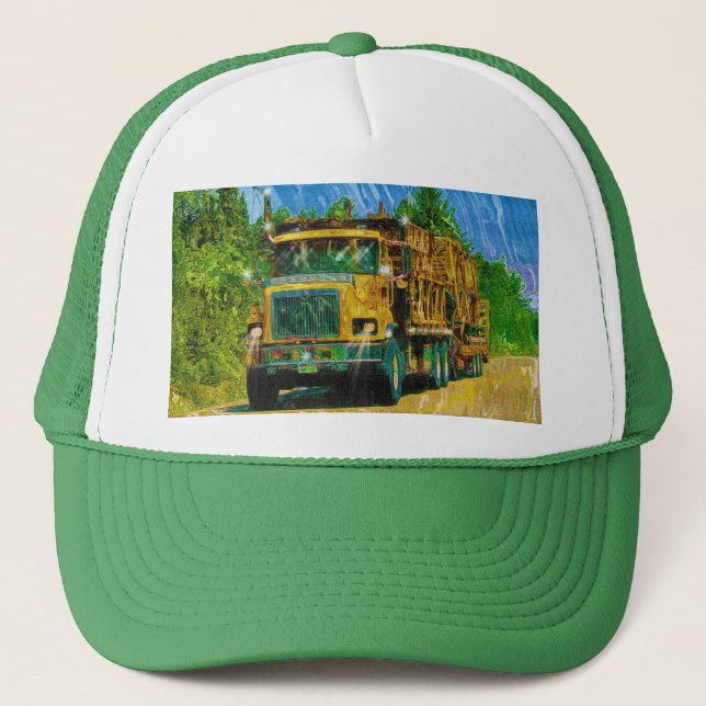Gorra de camionero de transporte pesado en Big Rig (Anverso)