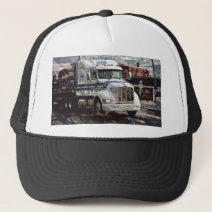Gorra de camionero de transporte pesado en Big Rig