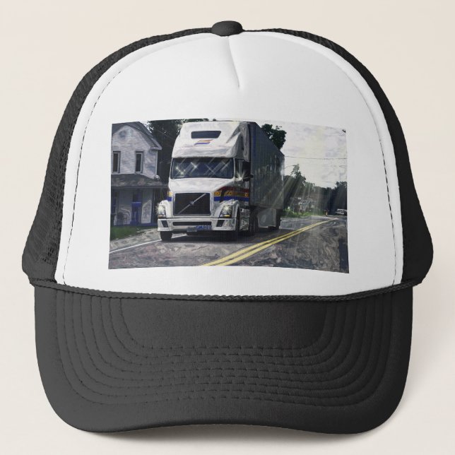 Gorra de camionero de transporte pesado en Big Rig (Anverso)