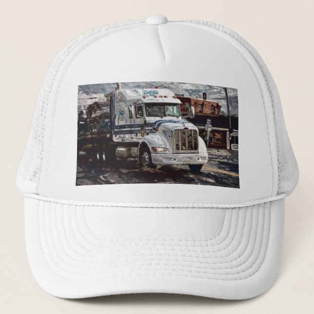 Gorra de camionero de transporte pesado en Big Rig (Anverso)