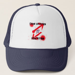 Gorra De Camionero De Vacaciones A Escuelas De Educación Que Comienza