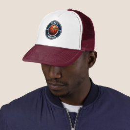 Gorra de camionero de verano entrenador de balonce