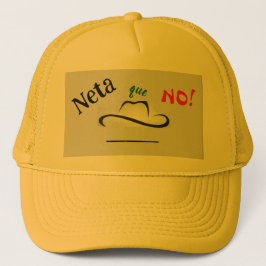 Gorra De Camionero ¡De Verdad que No!