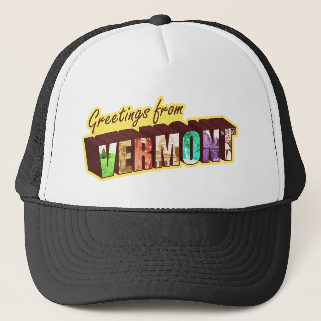 Gorra De Camionero ` De Vermont (Anverso)