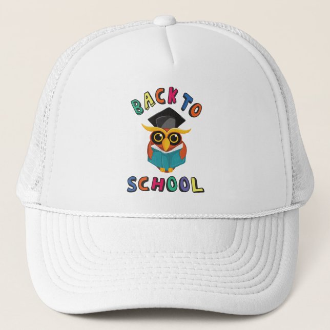 Gorra De Camionero De vuelta a la escuela (Anverso)
