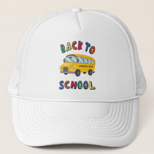 Gorra De Camionero De vuelta a la escuela