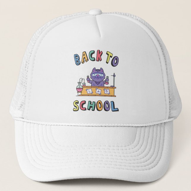 Gorra De Camionero De vuelta a la escuela (Anverso)